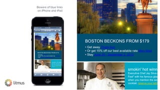 #digitalagencyday
Beware of blue links
on iPhone and iPad
 