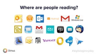 #digitalagencyday
Where are people reading?
 