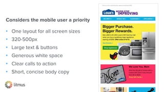 #digitalagencyday
Considers the mobile user a priority
•  One layout for all screen sizes
•  320-500px
•  Large text & but...