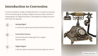 Conversion Signals Slide Digital-and-Analog-Signals.pdfdata communications and networks | PDF