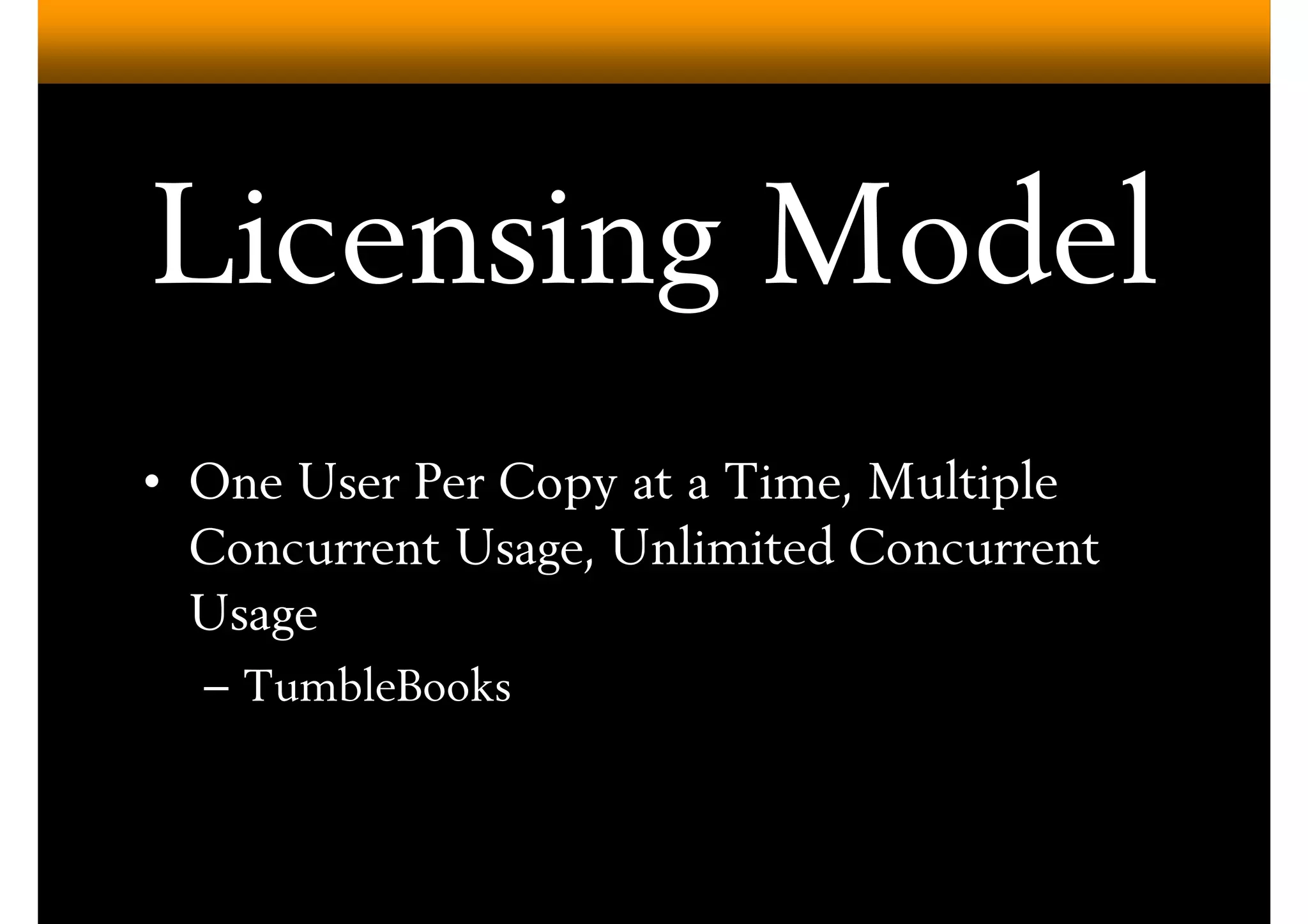 Digital Audiobook Services (Overdrive)