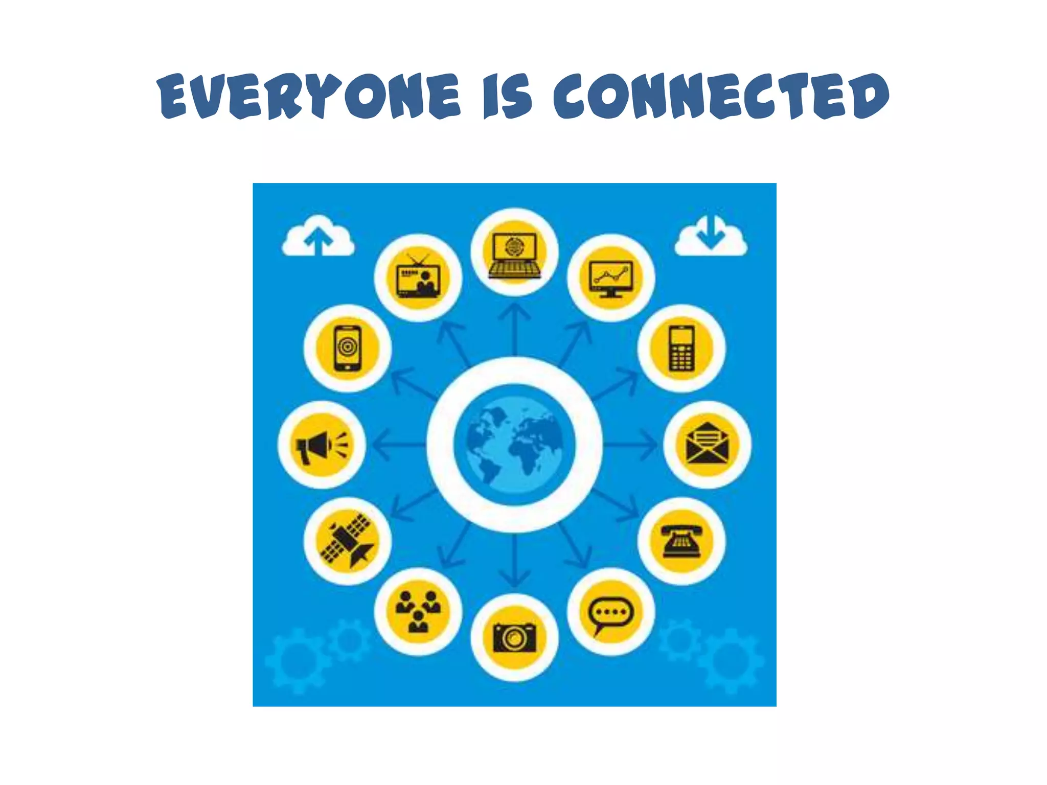 Everyone is connected
 