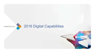 2016 Digital Capabilities
 