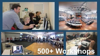 500+ Workshops
 