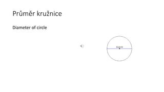 Digital dictionary Geometry-Czech | PPTX