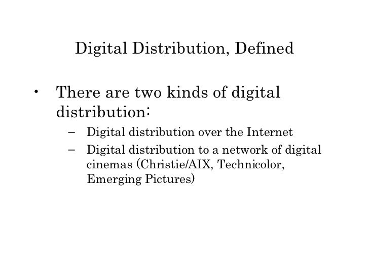 Digital Distribution & Marketing for Filmmakers