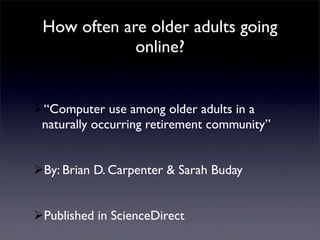 Digital Divide (age)