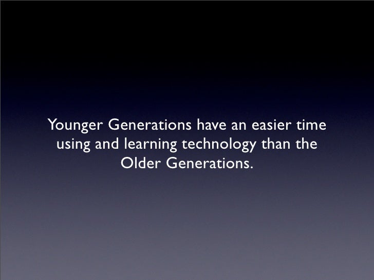 Digital Divide (age)