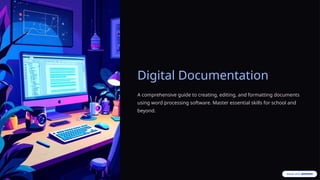 Complete Computer Doucmentation Comprehensive Guide to Digital Documentation and Word Processing ...