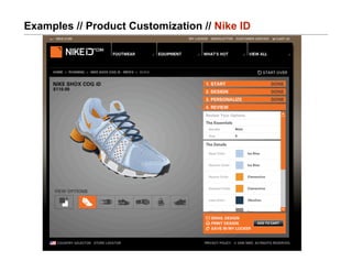Examples // Product Customization // Nike ID