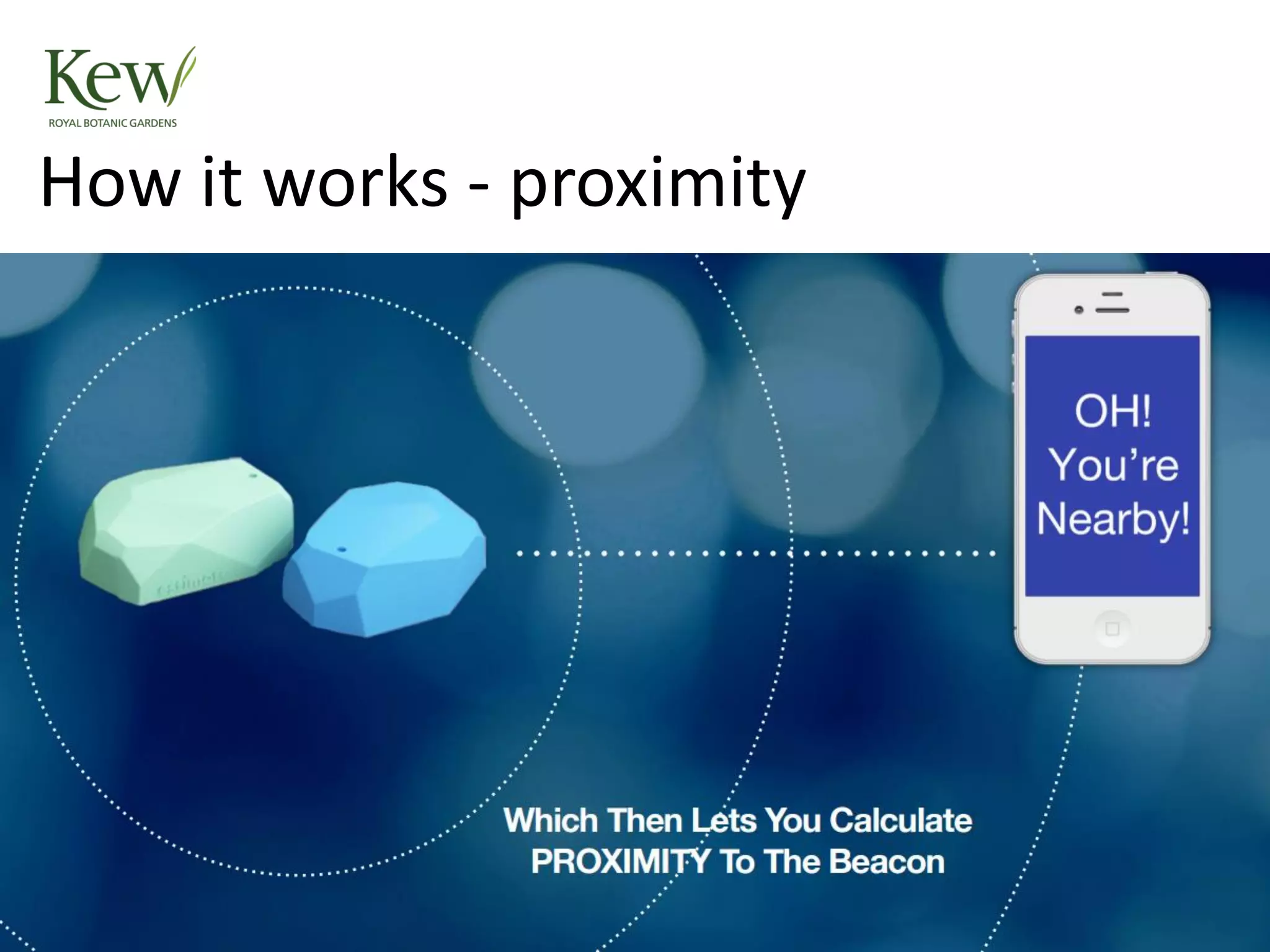 How it works - proximity
 