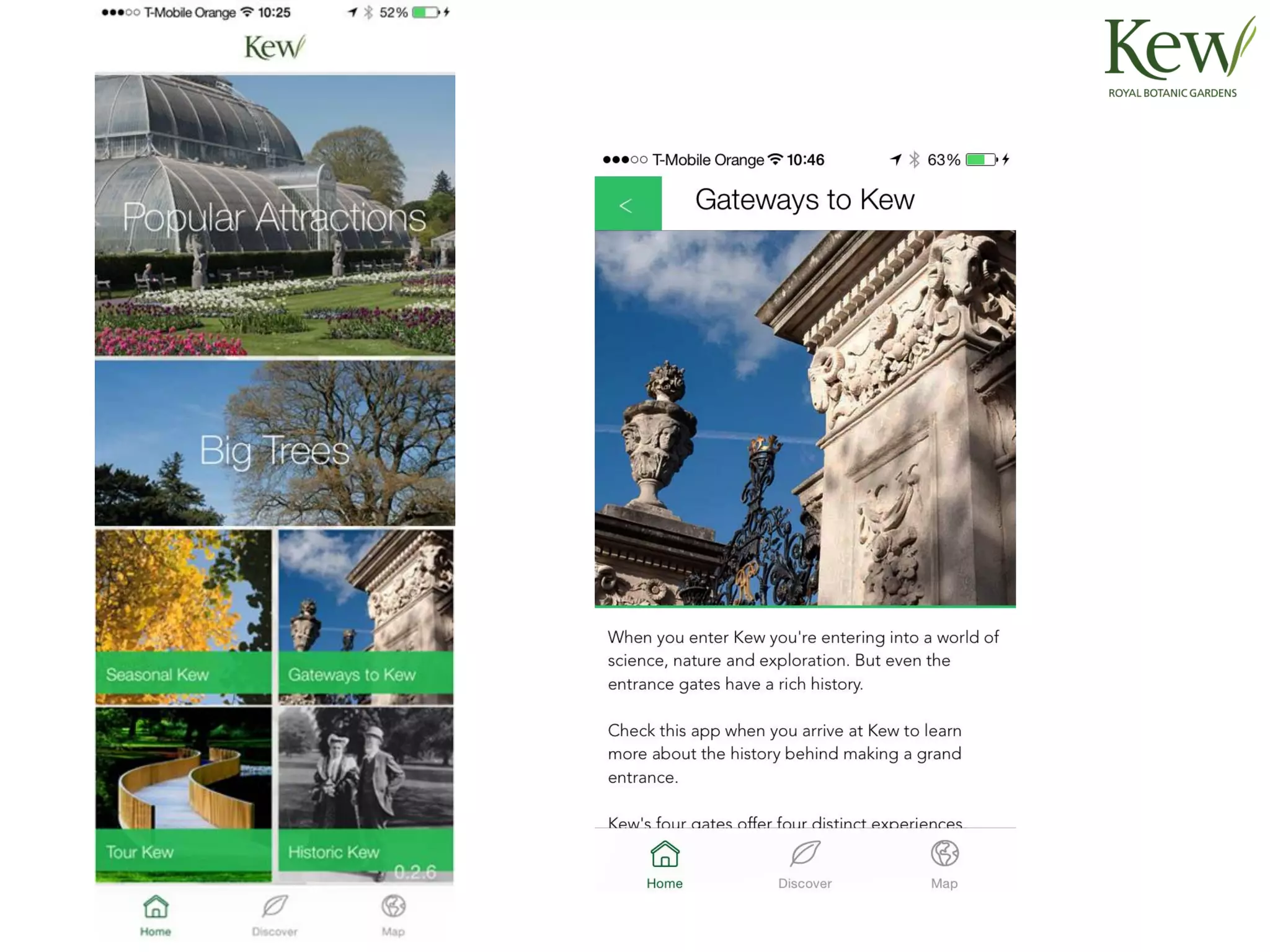 iBeacon Kew Gardens presentation for Digital Fast Forward event 