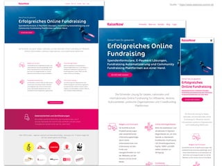 17
Quelle: * https://www.raisenow.com/ch-de
 