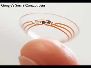 Google’s Smart Contact Lens
 