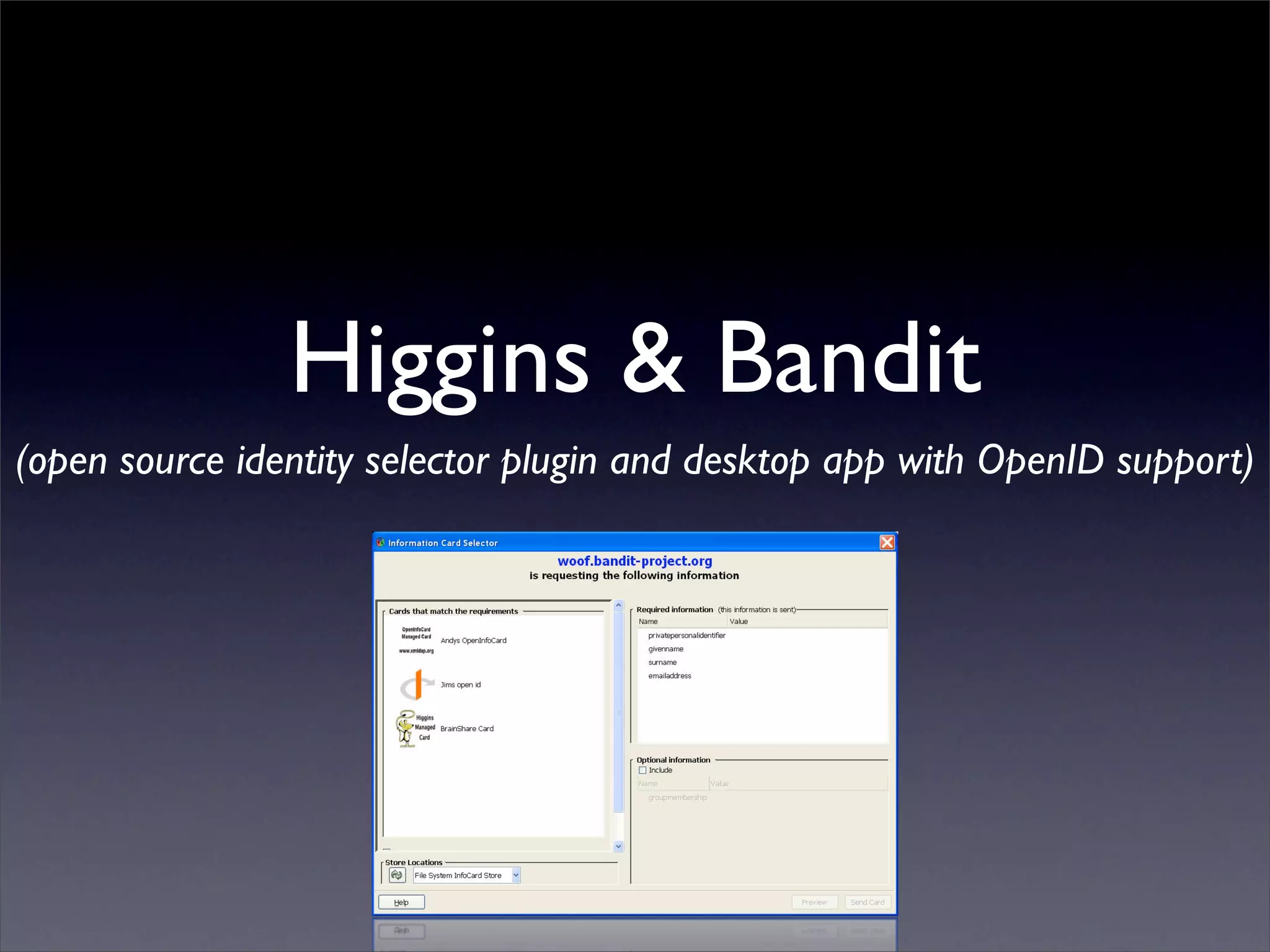 Digital ID World 2007 - Understanding Openid
