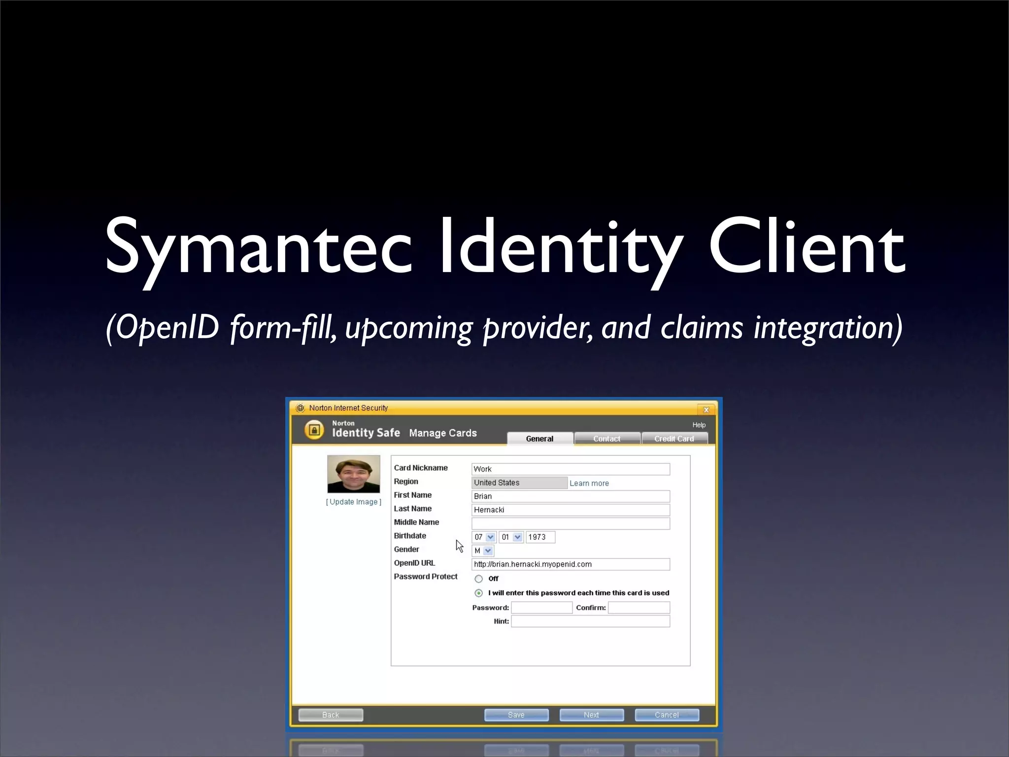Digital ID World 2007 - Understanding Openid