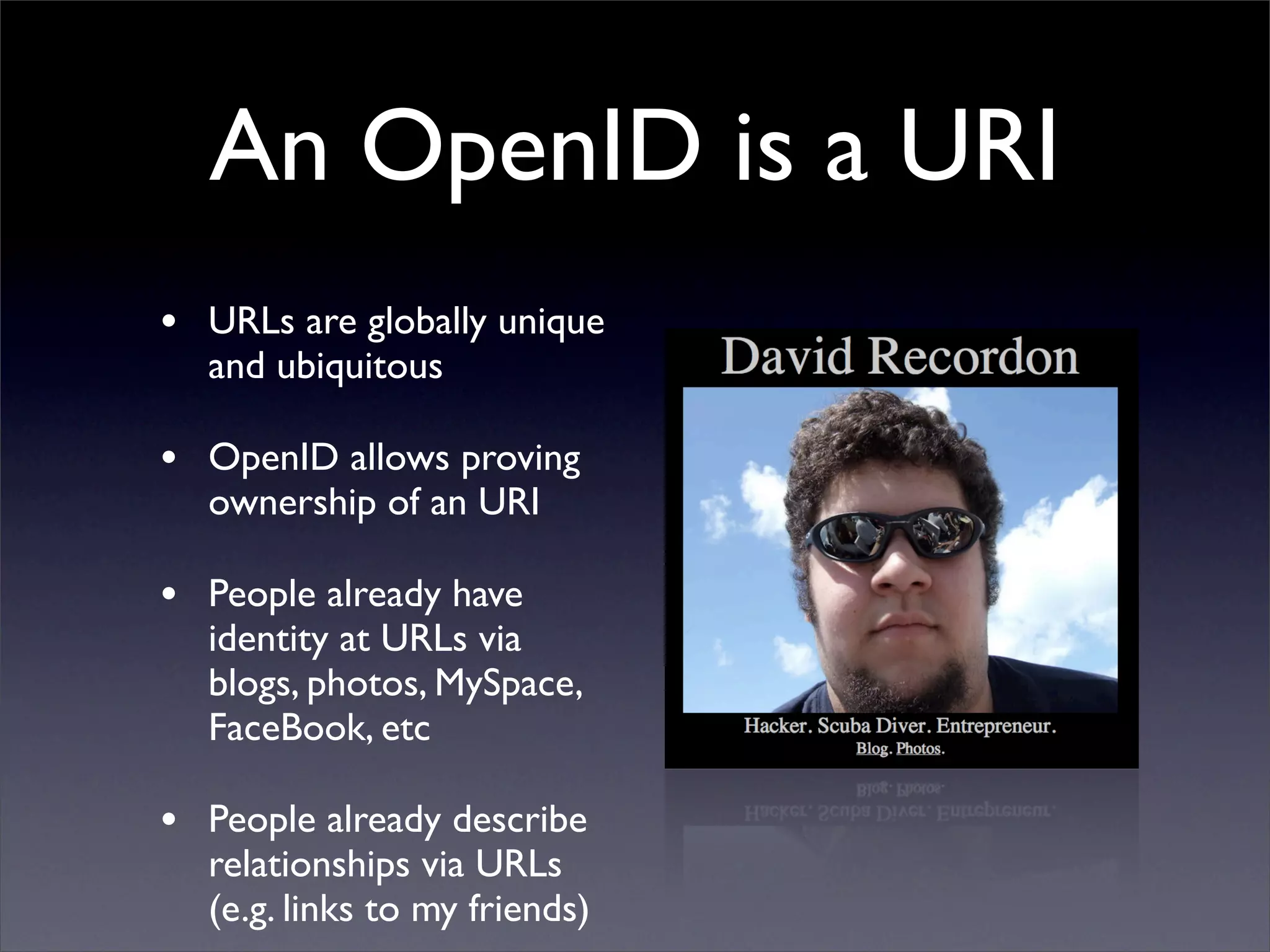 Digital ID World 2007 - Understanding Openid