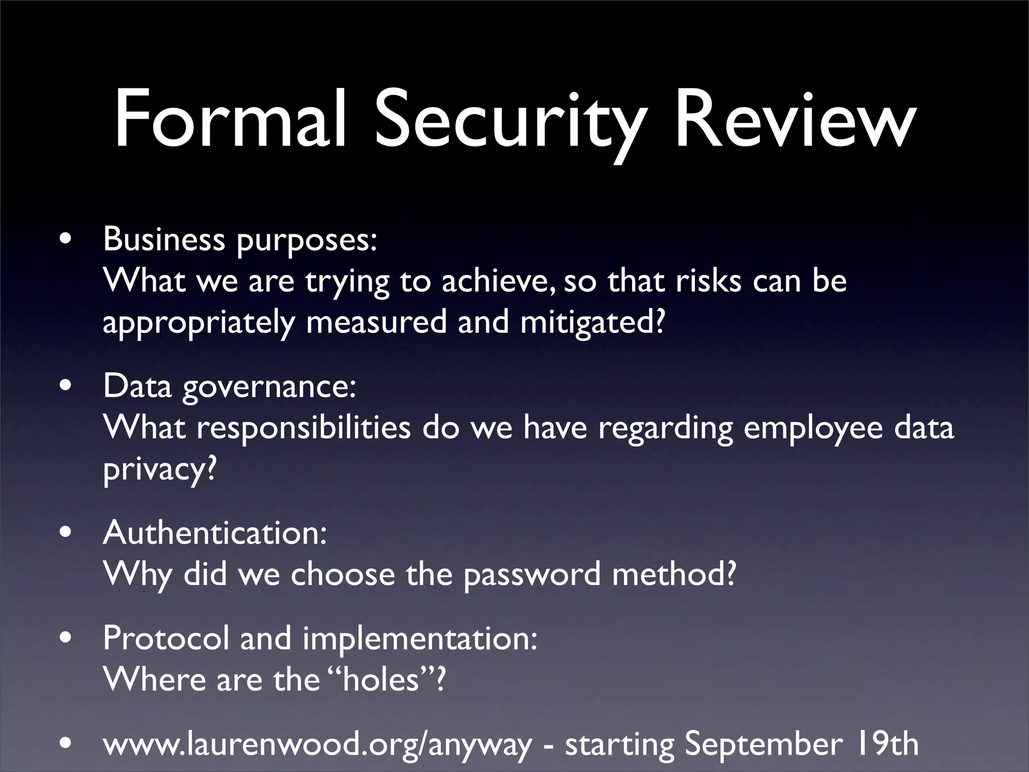 Digital ID World 2007 - Understanding Openid