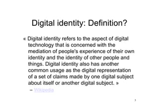 Digital Identity: From Silos To Usercentric