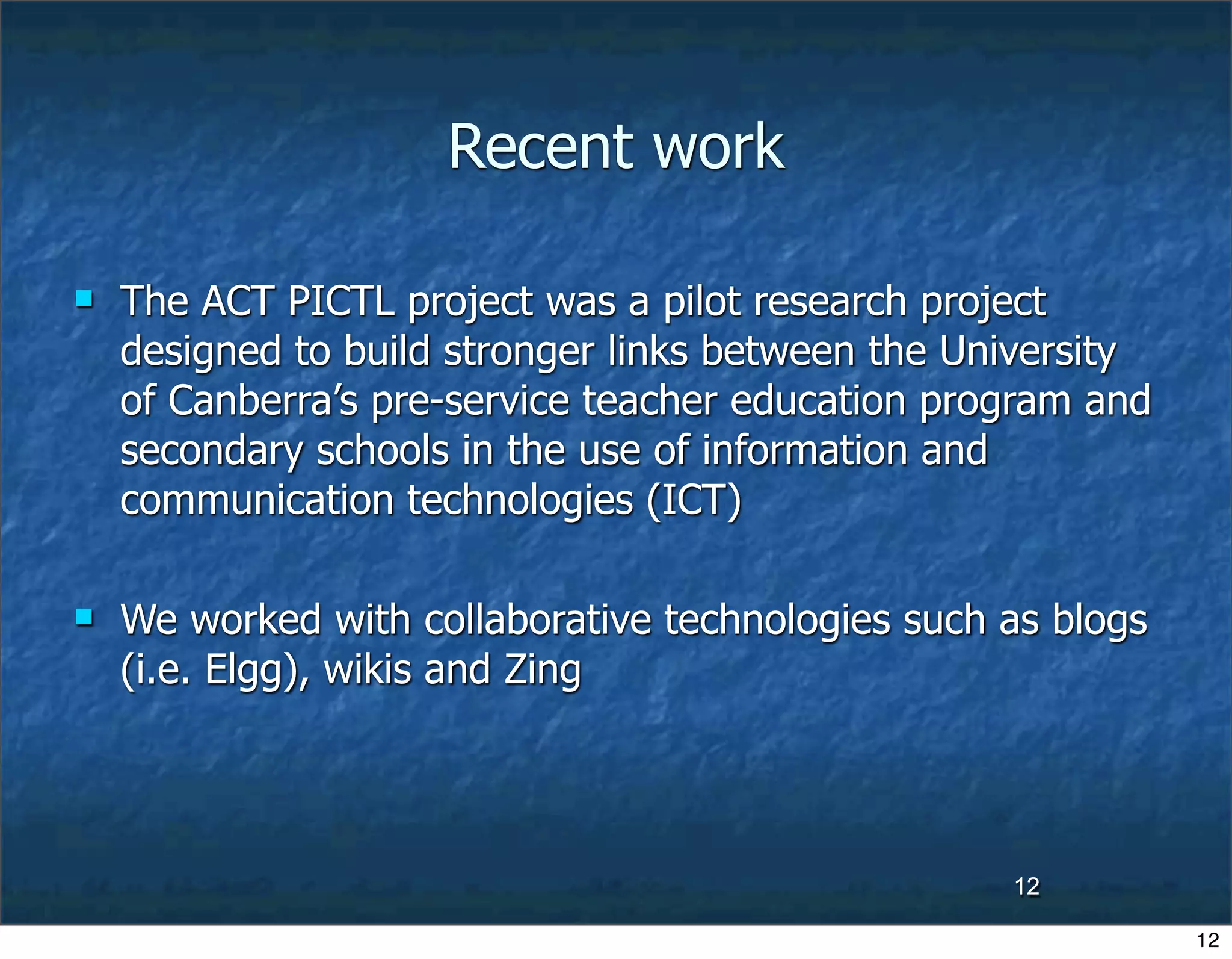 Digital Learning Communities-2006