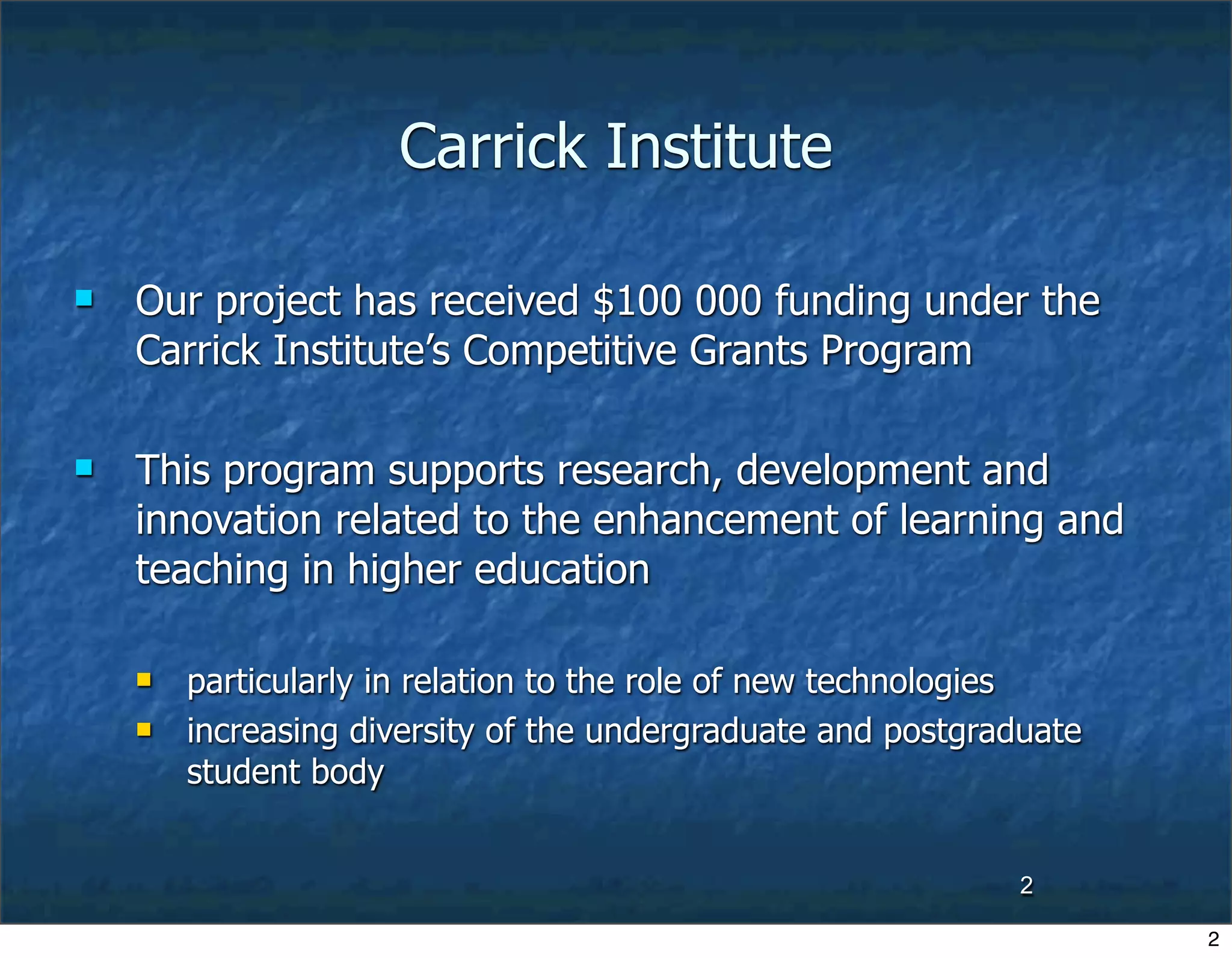 Digital Learning Communities-2006