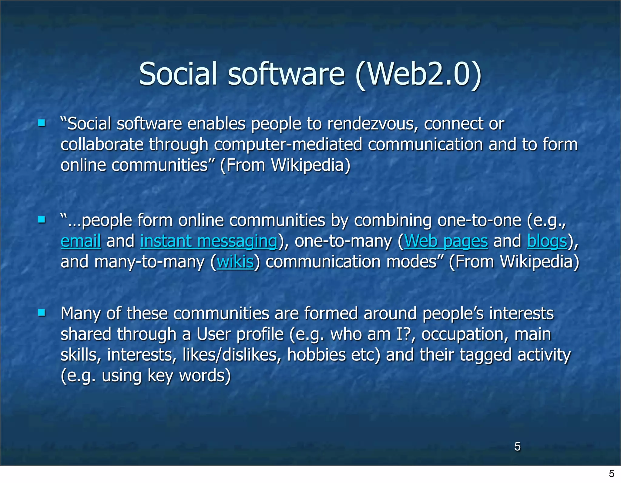 Digital Learning Communities-2006