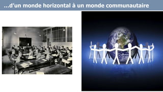 …d’un monde horizontal à un monde communautaire
11
 