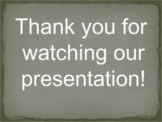 Thank you for watching our presentation! 