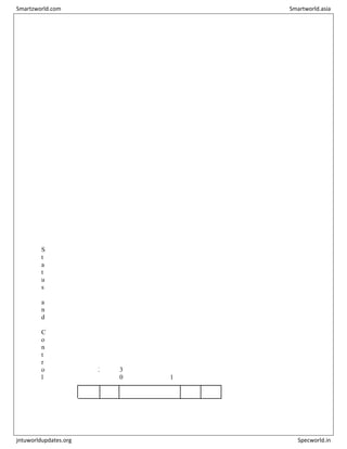 S
t
a
t
u
s
a
n
d
C
o
n
t
r
o
l
3
1
3
0 1 0
Smartzworld.com Smartworld.asia
jntuworldupdates.org Specworld.in
 