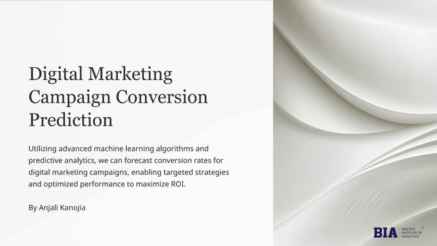 Predicting Success: Enhancing Digital Marketing Campaigns Through ...