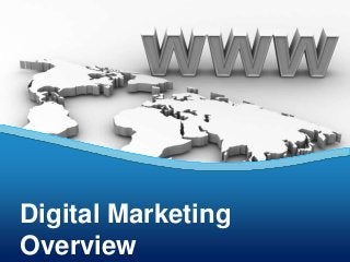 Digital Marketing
Overview
 