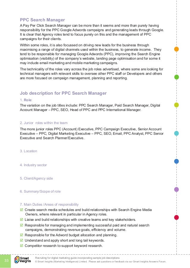 digital marketing skills roles