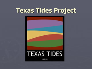 Texas Tides Project 