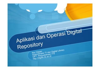 Digital repository