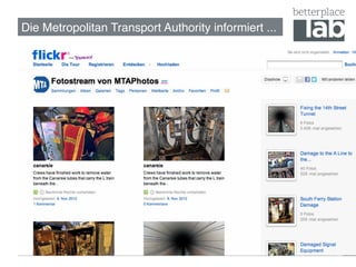 Die Metropolitan Transport Authority informiert ...!
