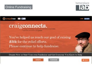 Online Fundraising!