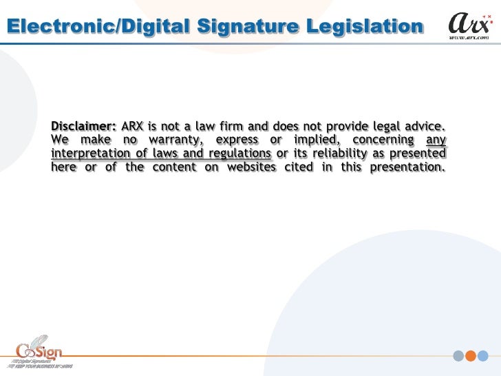 Digital Signatures The Law and Best Practices for Compliance