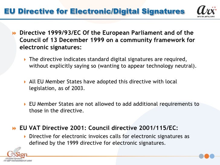 Digital Signatures The Law and Best Practices for Compliance