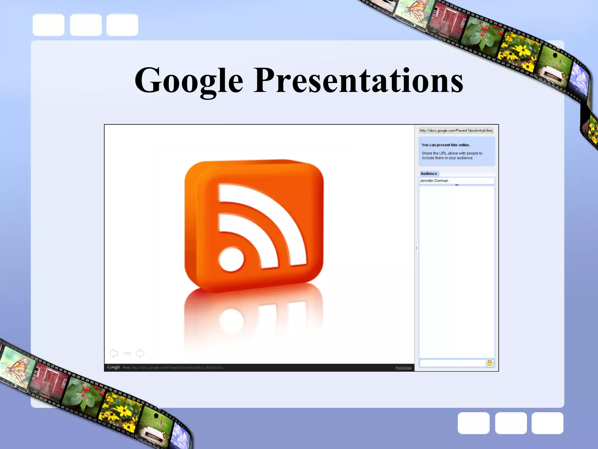 Google Presentations 