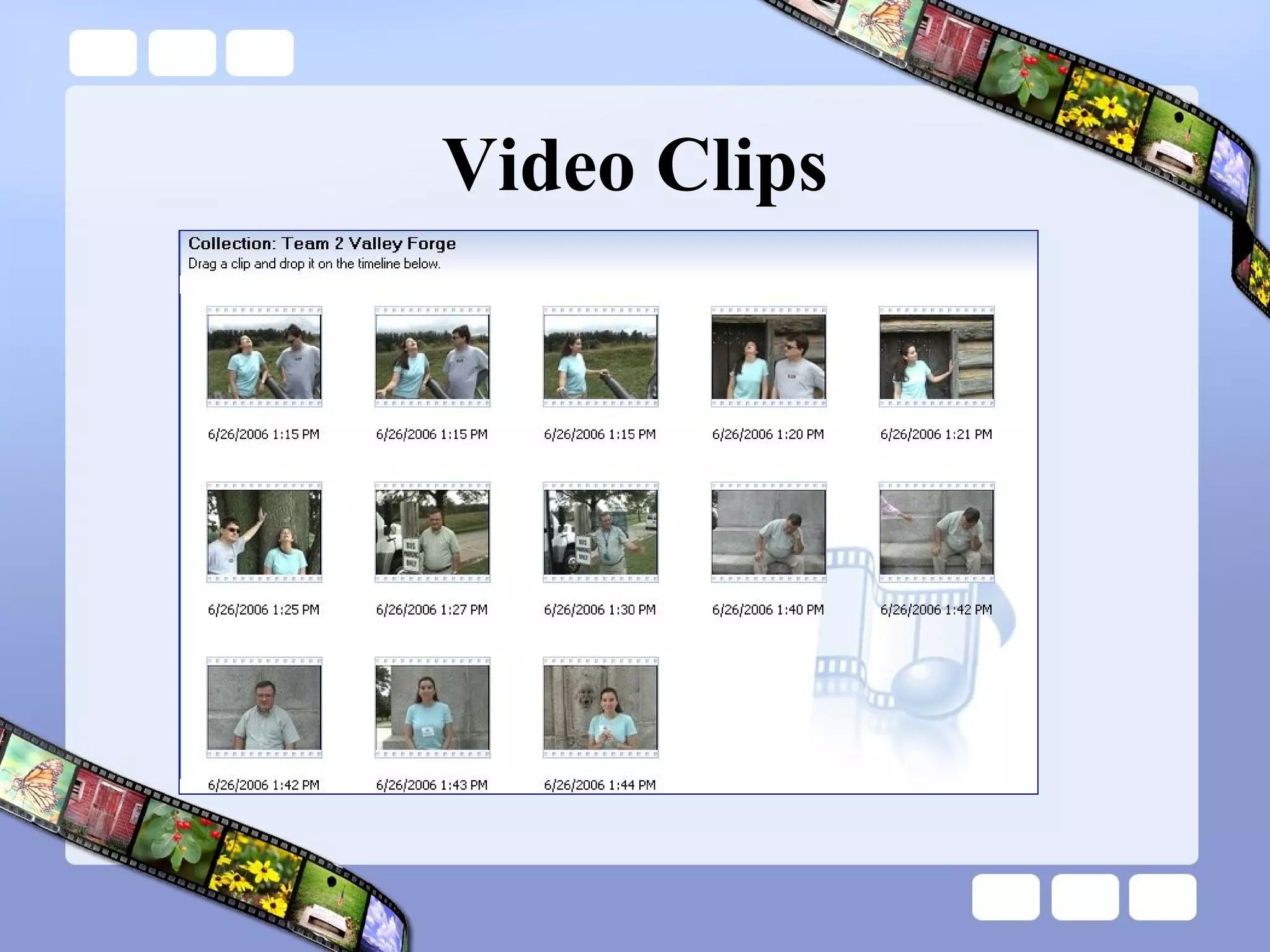Video Clips 
