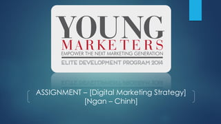 ASSIGNMENT – [Digital Marketing Strategy]
[Ngan – Chinh]
 