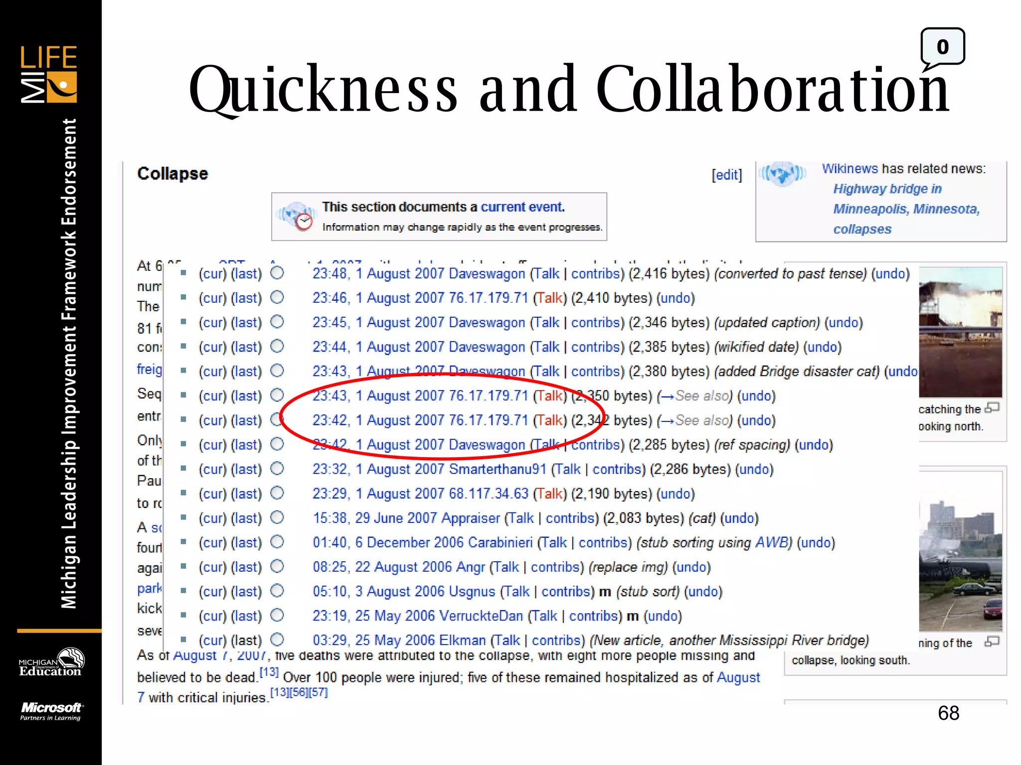 Quickness and Collaboration 0 