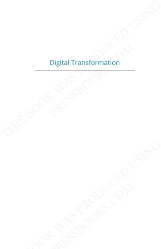 Digital Transformation
 