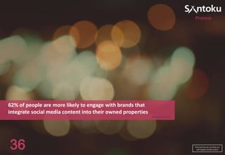 Process

62% of people are more likely to engage with brands that
integrate social media content into their owned properties
Mass Relevance

36

Find out how we can help you
with digital transformation

 