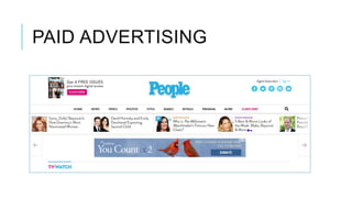PAID ADVERTISING
 