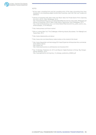 A Conceptual Framework for Digital Business Transformation | PDF