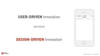 USER-DRIVEN Innovation
                              Operatore         12:00 PM
                                             Titolo pagina

                           http://www.dominio.com            Google




         versus



DESIGN-DRIVEN Innovation
 