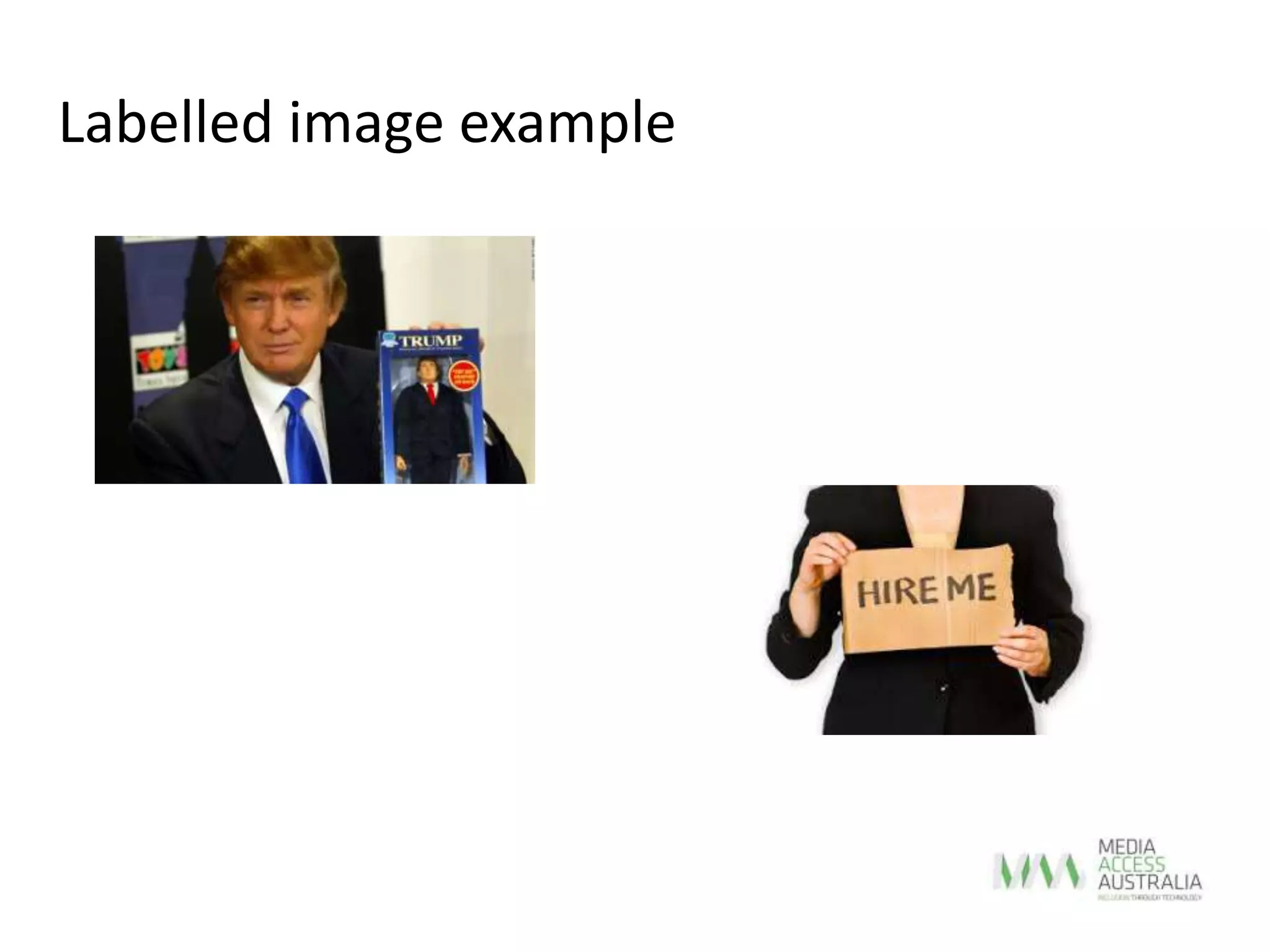 Labelled image example
 