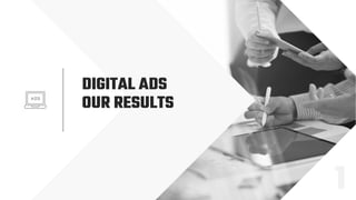 1
DIGITAL ADS
OUR RESULTS
 
