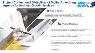 Digital Advertising Agency For Business Growth Proposal PowerPoint Presentation Slides